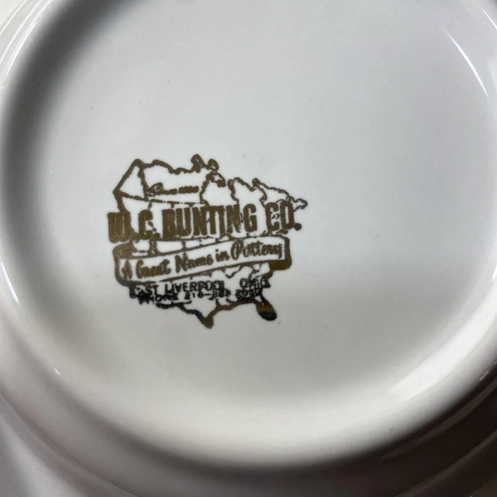 Vintage WC Bunting Co Ashtray - Colby Junior College For Women New London, NH